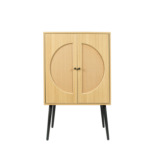 Oak Sideboard with Two Storage Spaces