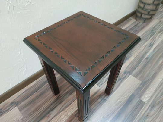 Wooden Chairs, Stools For Chess Table, Game, Chairs Kitchen, Living Room, Solid Ash Wood Handmade Natural Color, Brown, Custom Color