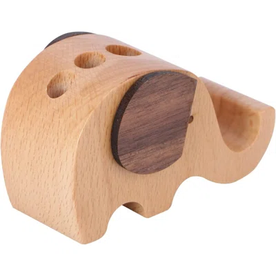 Elephant Shape Pen Storage Pot Pencil Desk Organizer