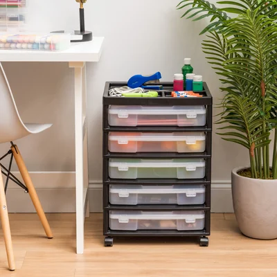 Mccoll Scrapbook 5 Drawer Storage Chest