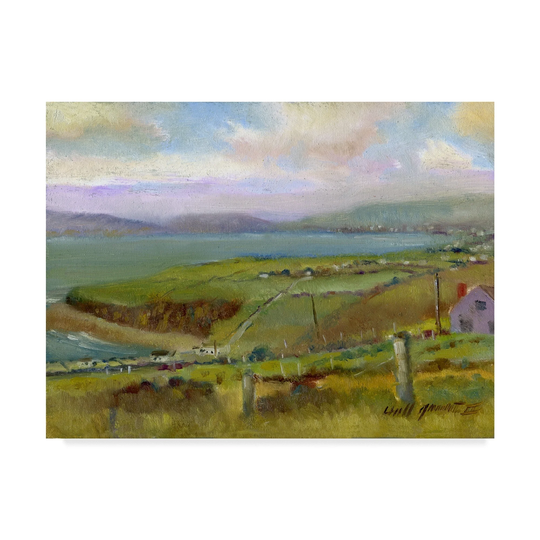 Hall Groat Ii 'Ring of Kerry Morning' Canvas Art - Multi-color