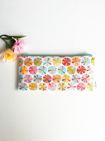 Personalized School Supplies For Kids, Colorful Zipper Pouch, Cute Pencil Back To Supplies, Case, Geometic