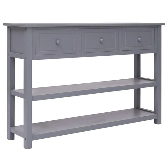 vidaXL Sideboard Gray 45.3"x11.8"x29.9" Wood