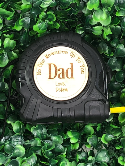 Dad No One Measures Up To You 25 Ft. Measuring Tape - Measure Ft Fathers Day