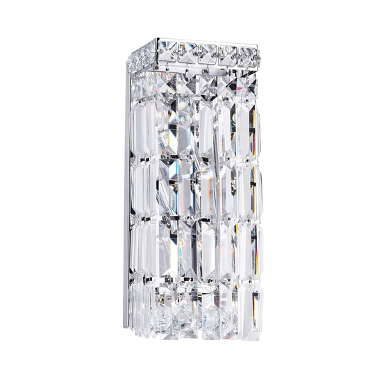 2 Light Wall Sconce with Chrome Finish