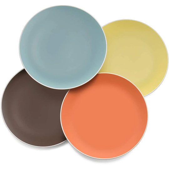 Nambe Pop Colors Accent Plates Set of 4