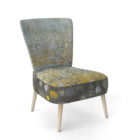 Designart 'Galm Abstract III' Upholstered Transitional Accent Chair