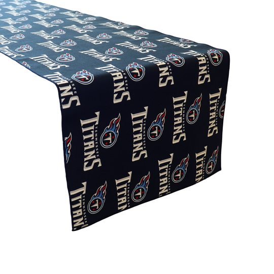 Tennessee Titans 100% Cotton Table Runner/Home Dining Décor Sports Events Holidays & Parties Tailgate Football Fans