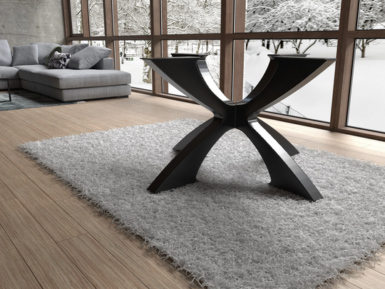 Unique Spider X Shape Metal Table Base For Heavy Round Tables. Premium Quality Product From Eu. [Tbrflndxx8]