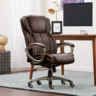 Serta Garret Ergonomic Executive Office Chair with Layered Body Pillows