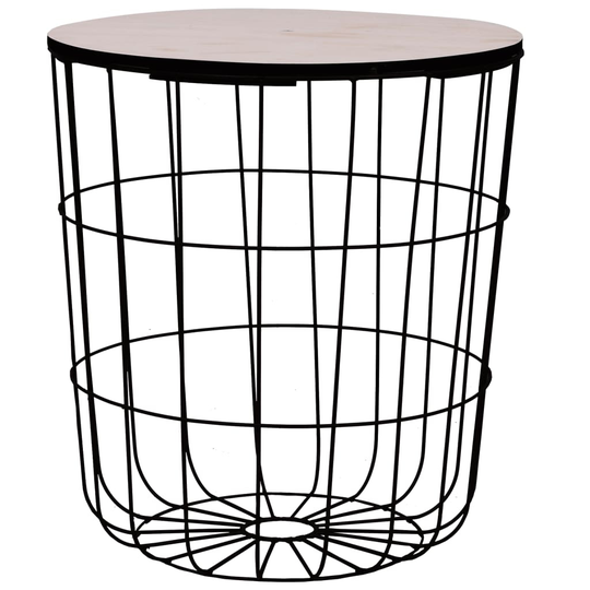 Coffee Table Black 15.6"