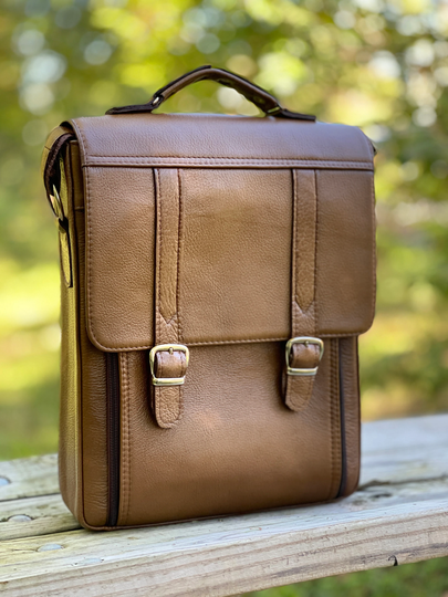 Men's Handcrafted Messenger Leather Bag "Bandolero", Briefcase, Laptop Bag, Travel Gifts For Men, Valentine's Day Gifts