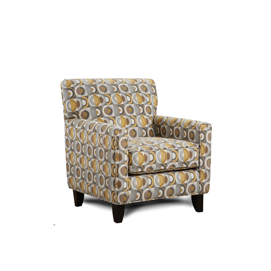 Macon Galaxy Grey Accent Chair