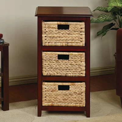 Ottilie 16.5" 3 Drawer Storage Chest