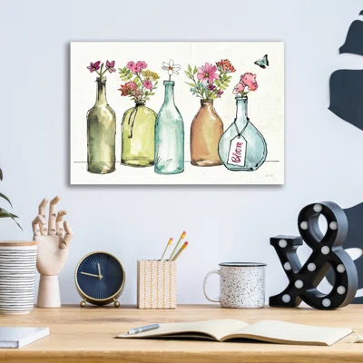 Simply Petals IV by Anne Tavoletti - Unframed Painting