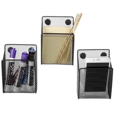 Magnetic Office Organizers Pen Holder