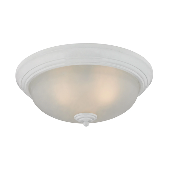 Cornerstone 3 Light Flush Mount In White