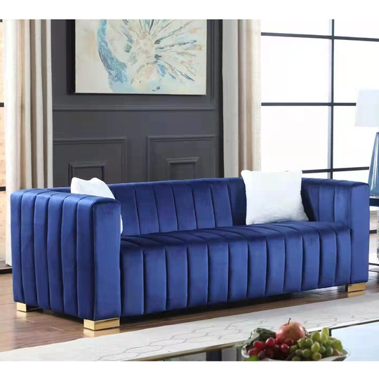 89.76'' Velvet Sofas