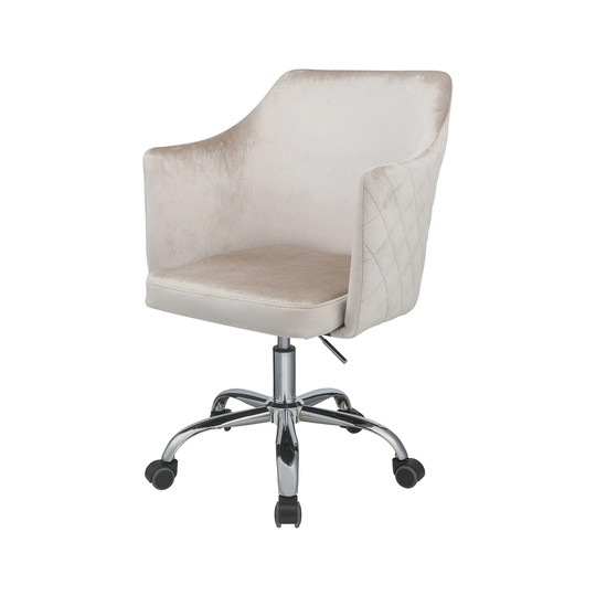 ACME Cosgair Office Chair in Champagne and Chrome
