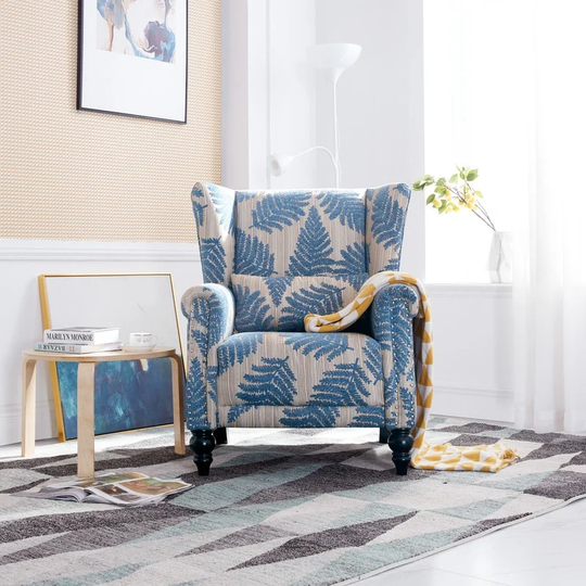 LOKATSE Home Accent Wing Chair