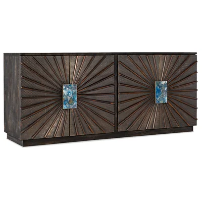 Melange 84'' Wide Mango Wood Sideboard