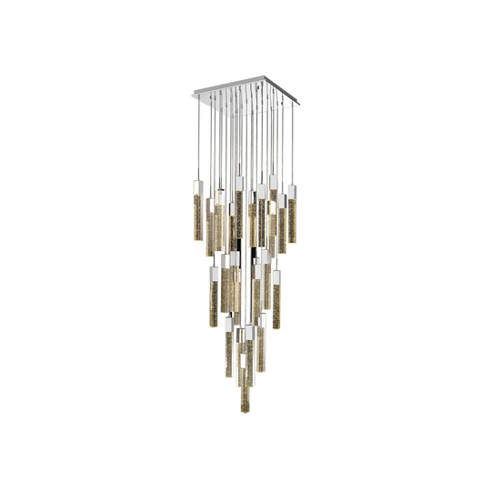 Avenue Lighting 25 Light Flush Mount Pendant Glacier Avenue Chrome - Exact Size