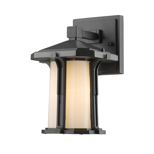 Avery Home Lighting Harbor Lane 1-Light Black Outdoor Wall Light