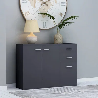 Absar 41.3'' Wide 3 Drawer Sideboard