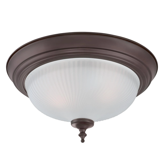 Westinghouse Two-Light Indoor Flush Ceiling Fixture, 2-Pack