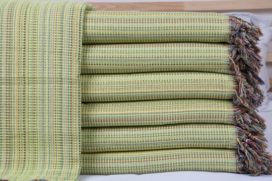 Wholesale Blankets, Sofa Blanket, Diamond 79x119 Inches Bed Cover, Yoga Pistachio Green Picnic Bedding