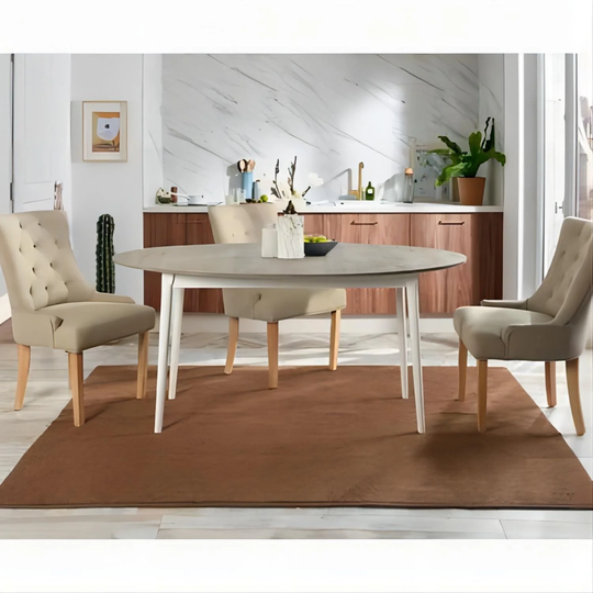 63" Oval Dining table for 4-6