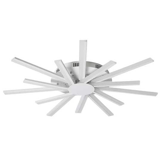 31.49" Sputnik Modern Linear LED Flush Mount Light Fixture