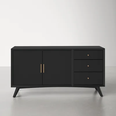 Williams 58" Wide 3 Drawer Sideboard