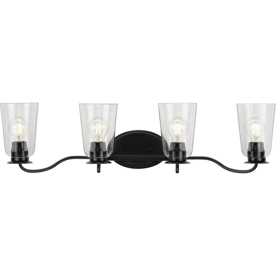 Durrell Collection Black Four-Light Bath