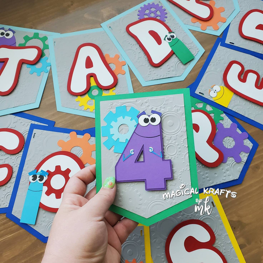 story Robots Banner 3D | Customize