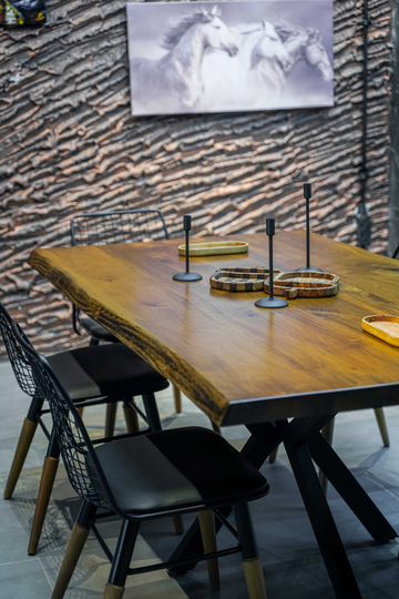 Dine Table, Wooden Dining Room Tavolo Legno, Handgemachte Holzmöbel, Holztisch, Handmade Table, Farmhouse