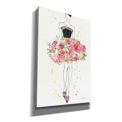 Floral Fashion II by Anne Tavoletti - Wrapped Canvas Painting Print