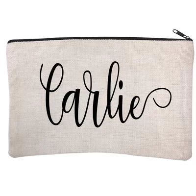 Personalized Makeup Cosmetic and Makeup Bag
