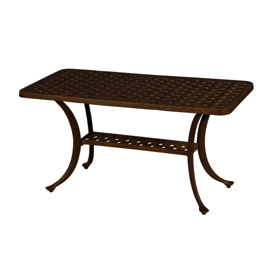 Lattice Work Coffee Table