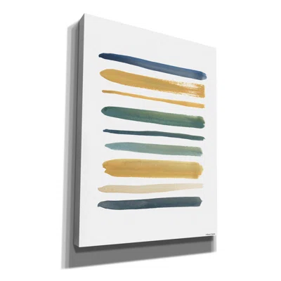 Mustard Yellow Collection 2 by Rachel Nieman - Wrapped Canvas Painting