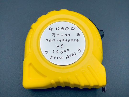 Personalized Tape/Dad No One Measures Up To You Measure Gift For Custom Measuring Birthday Father's Day