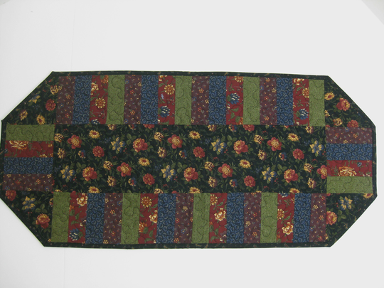 Quilted Table Runner, Game Board Runner