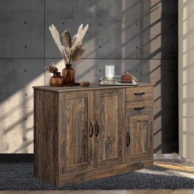 Pitsburg 43.3" Wide 2 Drawer Sideboard