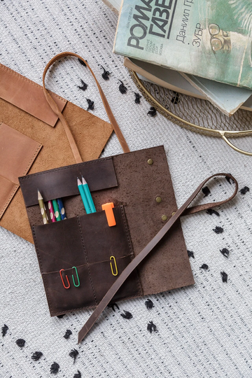 Gift For Painter, Customized Pencil Case, Art Tool Roll, Leather Artist Classic Pen Personalized Graduation Gift