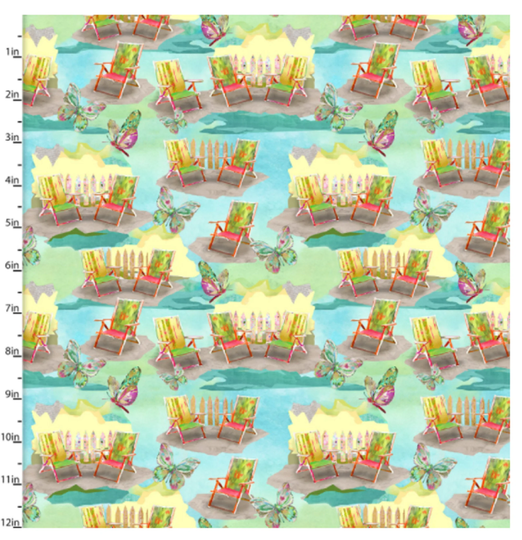 My Happy Place Chairs - 3 Wishes Fabric Sold By The Yard