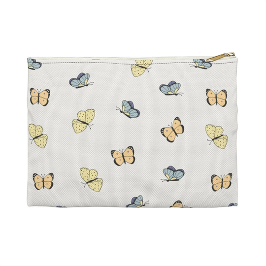 Butterfly Accessory Pouch, Zipper Pencil Case, Coin Purse