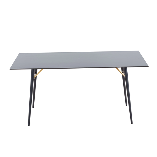 Black Dining Table Ceramic Tile Kitchen Table Small Space Dining Table
