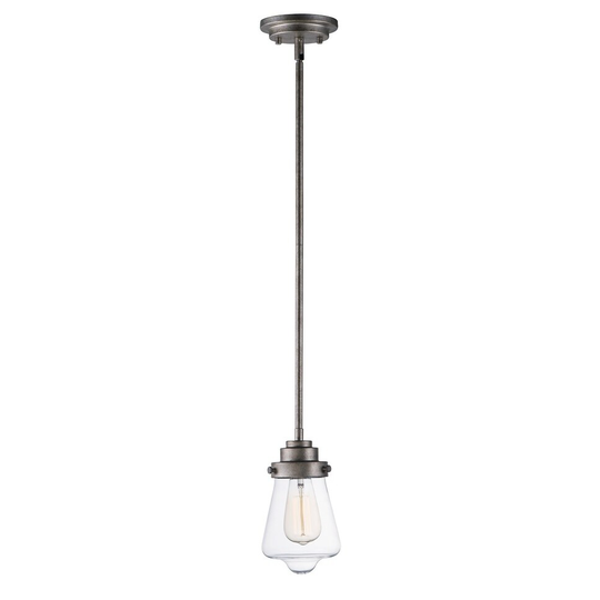 Cape Cod 1-Light Pendant - Weathered Zinc