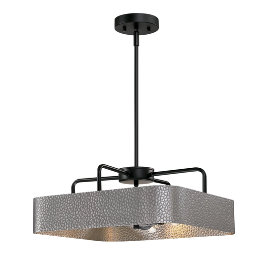 Westinghouse Lighting Bexar Three Light Indoor Chandelier/Semi-Flush Mount Ceiling Fixture - 3-Light