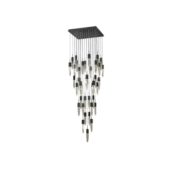 Avenue Lighting 41 Light Flush Mount Pendant Aspen Dark Bronze - Exact Size